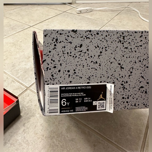 JORDAN 4 Retro What The (GS) - Picture 16 of 16